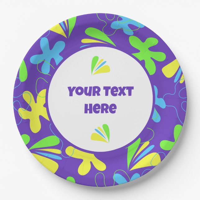 Savia Pappteller (Vorderseite)