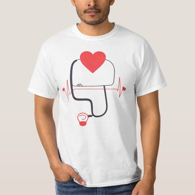 Saving Hearts, One Beat at a Time – Proud Parent T-Shirt (Vorderseite)