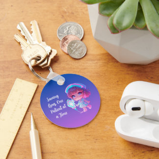 Saving Lives, One Patient at a Time Key Ring Schlüsselanhänger