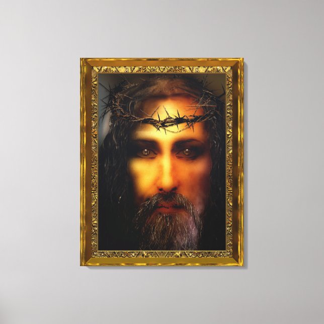Savior Wrapped Canvas Leinwanddruck (Vorderseite)