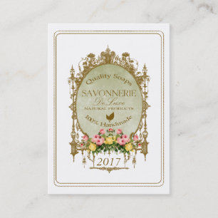 SAVONNERIE ~ Carte de visite