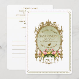 SAVONNERIE ~ Einladungskarte