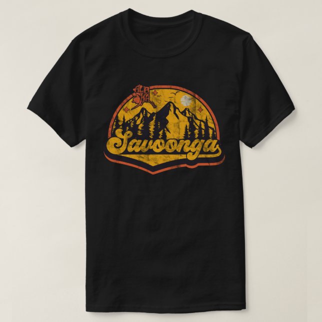Savoonga, Alaska T-Shirt (Design vorne)
