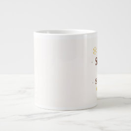 Savor the Season | Candy Cane Christmas Mug Jumbo-Tasse