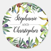 Savory Olives Toskanisches Hochzeitssemble Siegel