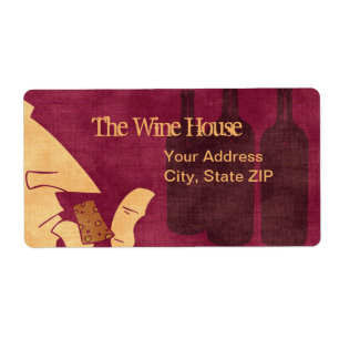 Savourer le Étiquette de vin