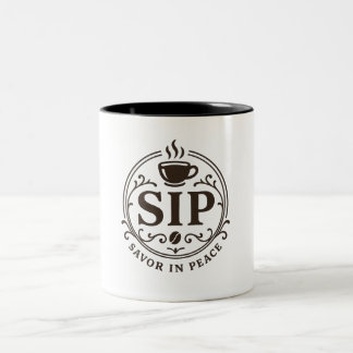 Savourez Dans La Mug De Café En Paix