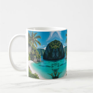 "Savourez le Paradis : Évasion de la Tasse Tropica