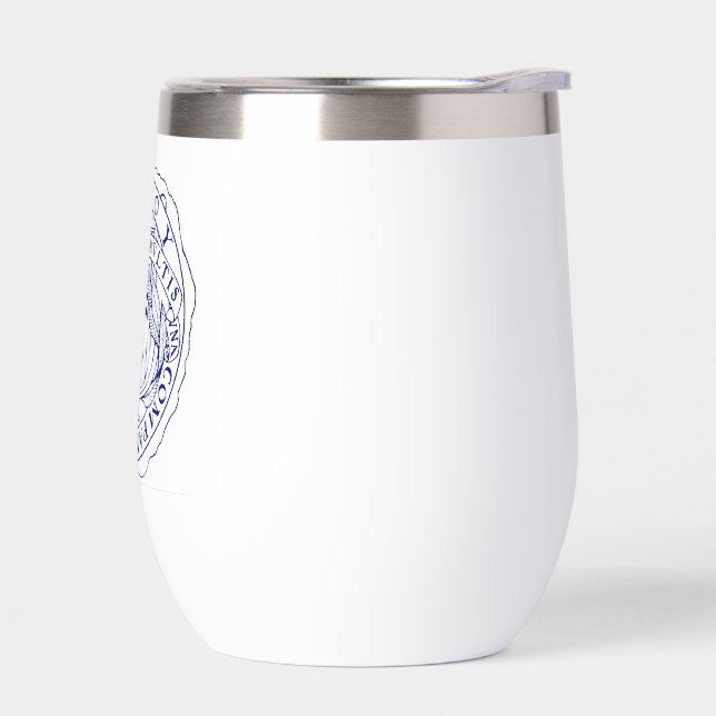 Savoy Blue Wine Tumbler (Links)