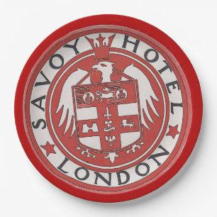 Savoy Hotel London Paper Tellers Pappteller