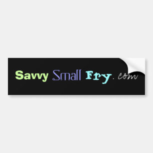 SavvySmallFry.com Autoaufkleber