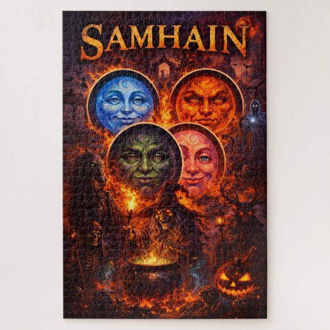 Saw in ritual celestial moon faces epic 1000 piece (Vertikal)