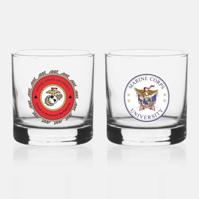 SAW/MCU Whiskey Glass Set Whiskyglas (Vorderseite)