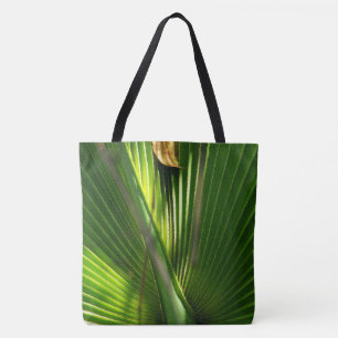 Saw Palmetto und Leaf Tasche