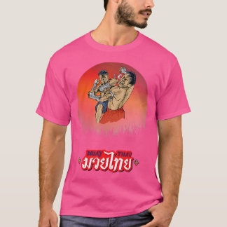 Sawadee Thai Traditioneller Sak Yant Thai Twin Tig T-Shirt
