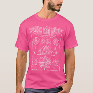 Sawadee Thai Traditioneller Sak Yant Thai Twin Tig T-Shirt