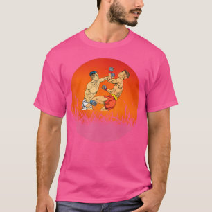 Sawadee Thai Traditioneller Sak Yant Thai Twin Tig T-Shirt