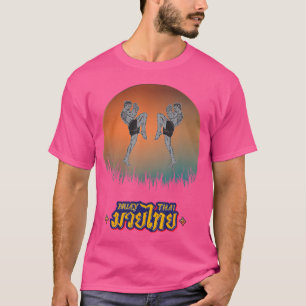 Sawadee Thai Traditioneller Sak Yant Thai Twin Tig T-Shirt