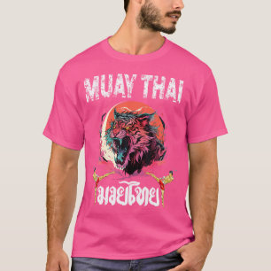 Sawadee Thai Traditioneller Sak Yant Thai Twin Tig T-Shirt
