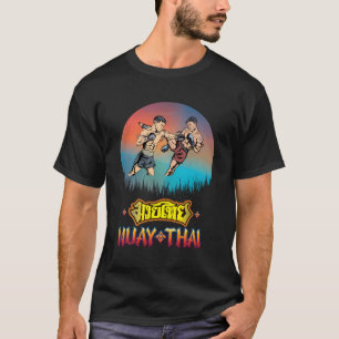 Sawadee Thai Traditioneller Sak Yant Thai Twin Tig T-Shirt