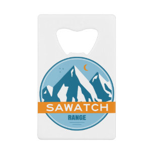 Sawatch Range Colorado Geldbeutel Flaschenöffner
