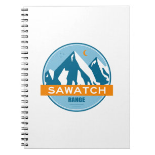 Sawatch Range Colorado Notizblock