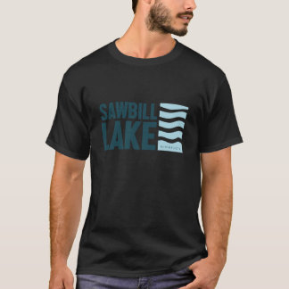 Sawbill Lake Minnesota Oversifiziert T-Shirt
