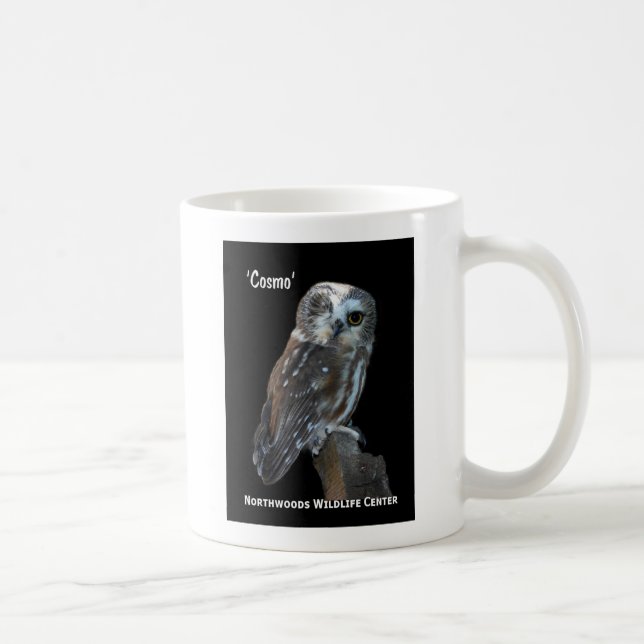 Sawhet Eulen-Kaffee-Tasse Kaffeetasse (Rechts)