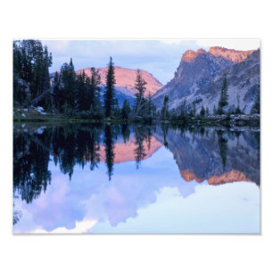 Sawtooth Wilderness, Idaho. USA. Cumuluswolken Fotodruck