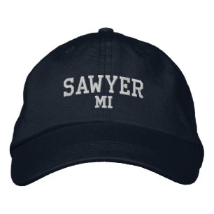 Sawyer Michigan bestickt Baseballhut Bestickte Baseballkappe