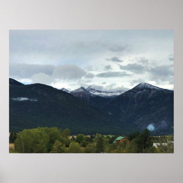Sawzahne & Hurricane Point, Oregon Poster (Vorne)