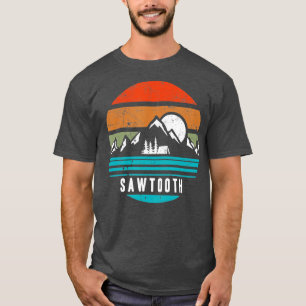 SawzahnNational Forest Mountains Idaho Camping T-Shirt