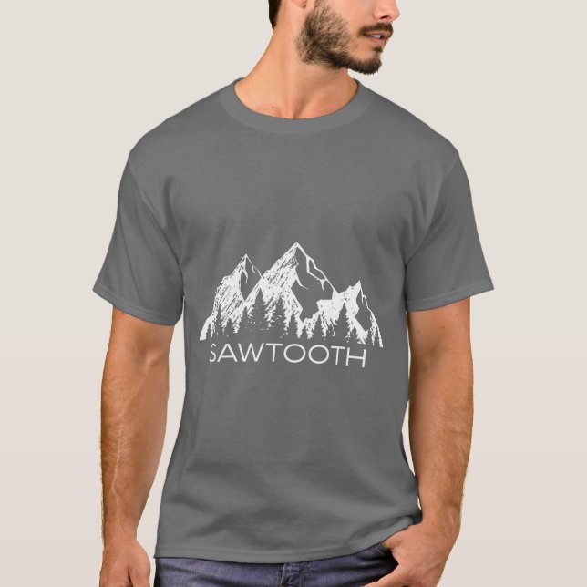 Sawzahnnusswald Idaho - Geschenk Sawzahnzahn T-Shirt (Vorderseite)