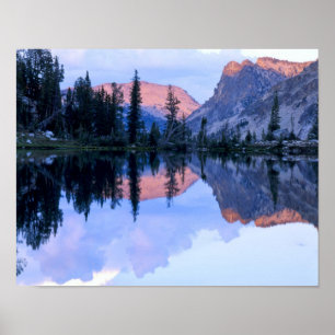 Sawzahnwilderness, Idaho. USA. Cumulus Poster