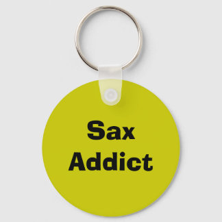 Sax Addict - Saxophon Schlüsselanhänger