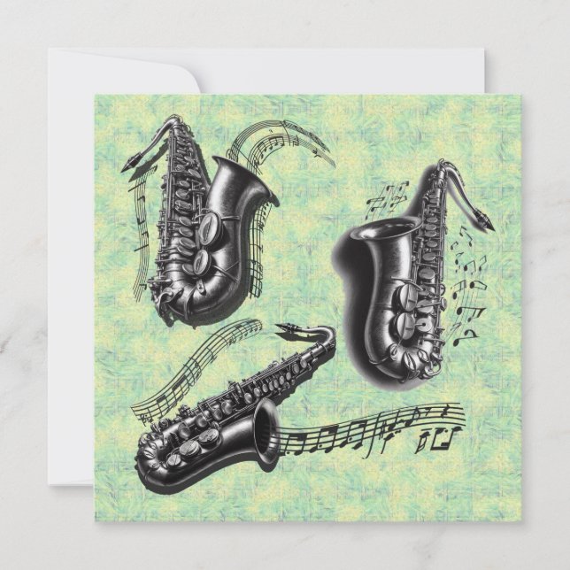 Sax Karte (Vorderseite)