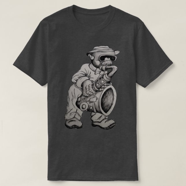 Sax Robot T-Shirt (Design vorne)