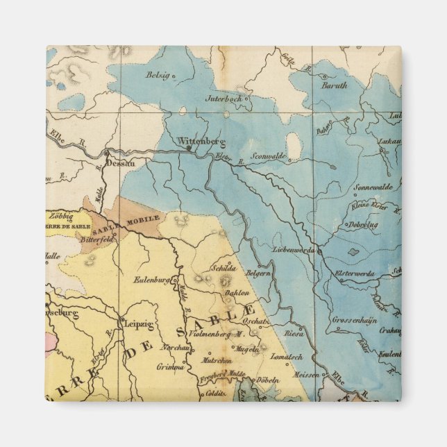 Saxe mineralogique magnet (Vorne)