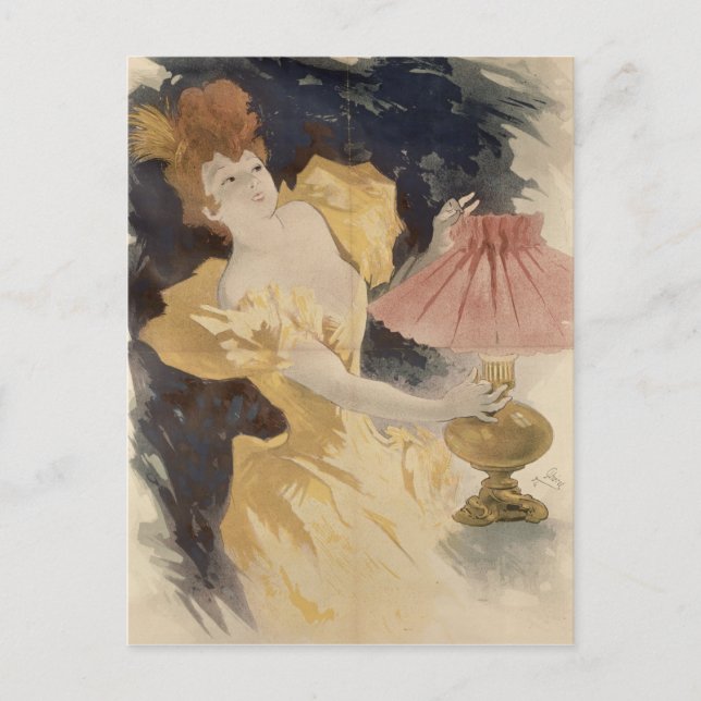 Saxoleine , Frankreich 1890er Postkarte (Vorderseite)