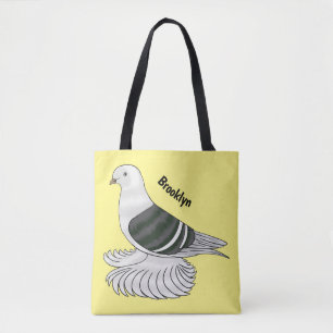Saxon Shield Taube Cartoon Tasche