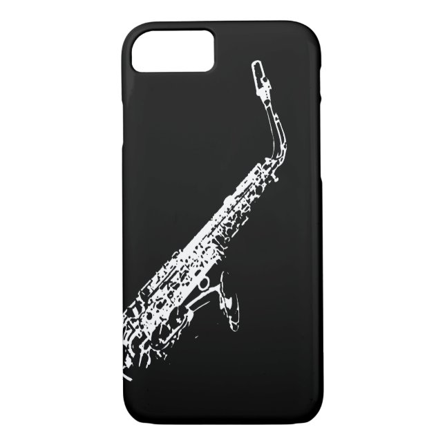 Saxophon Case-Mate iPhone Hülle (Rückseite)
