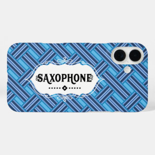 Saxophon Emblem iPhone 16 Plus Hülle