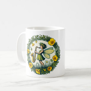 Saxophon Fairy Kaffeetasse