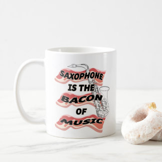 Saxophon ist der Speck von Musik Kaffeetasse