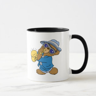 Saxophon Jazz Blues Bär Tasse