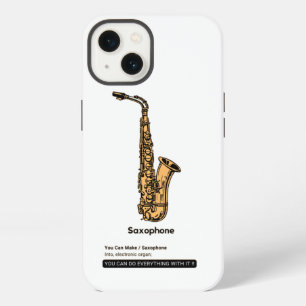 Saxophon Jazz Instrument iPhone Hülle