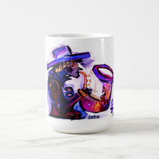 Saxophon Kaffeetasse