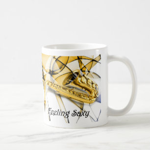 Saxophon Kaffeetasse