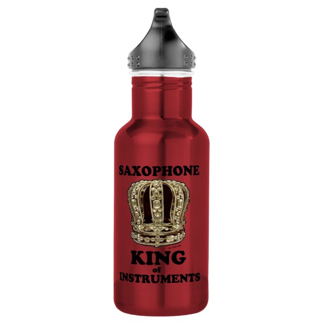 Saxophon King of Instruments Edelstahlflasche (Rechts)