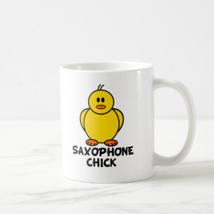 Saxophon-Küken Kaffeetasse
